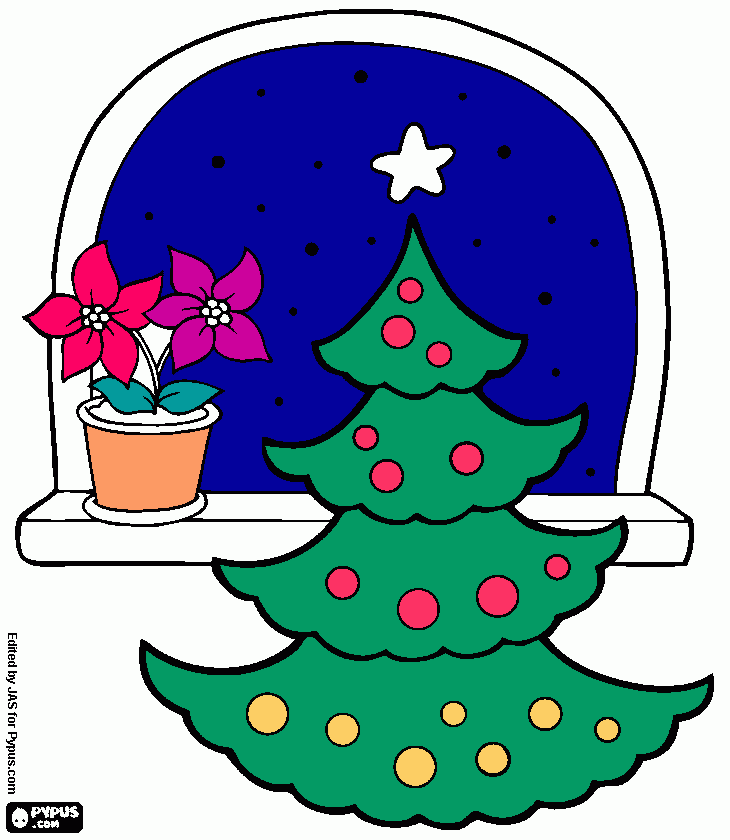 聖誕快樂 coloring page