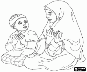 Children making Du