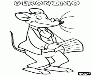 Geronimo Stilton, the director of the newspaper "The Rodent