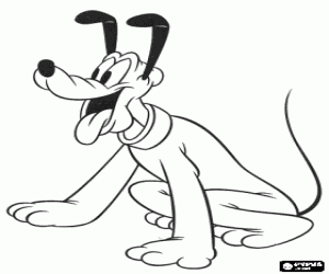 Pluto, Mickey Mouse