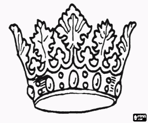 Royal crown or king