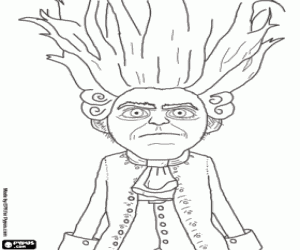 Rumpelstiltskin is one of the characters in Shrek Forever After coloring page