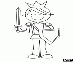 prince charming coloring