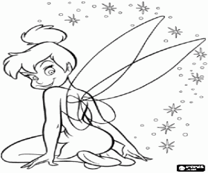 Tinker Bell coloring page