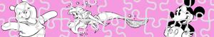 Disney puzzles coloring pages