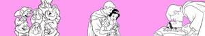 Snow White and the Seven Dwarfs coloring pages