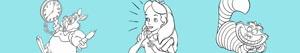 Alice in Wonderland coloring pages
