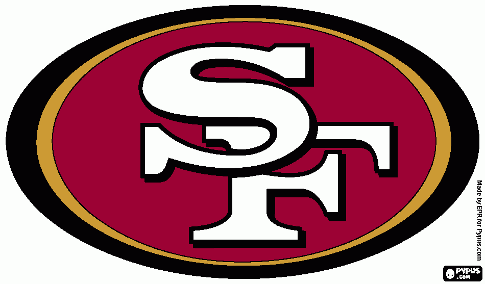 49er coloring page