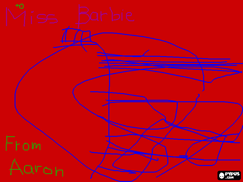 aaron's drawing coloring page