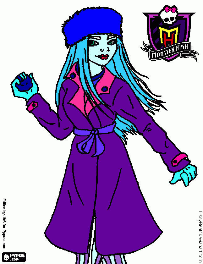 abbey abominable coloring page