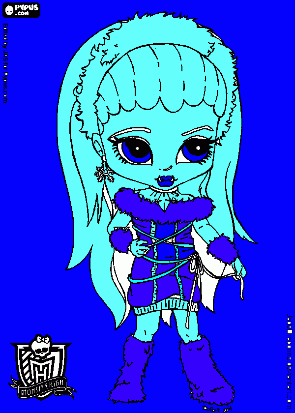 Abbie coloring page