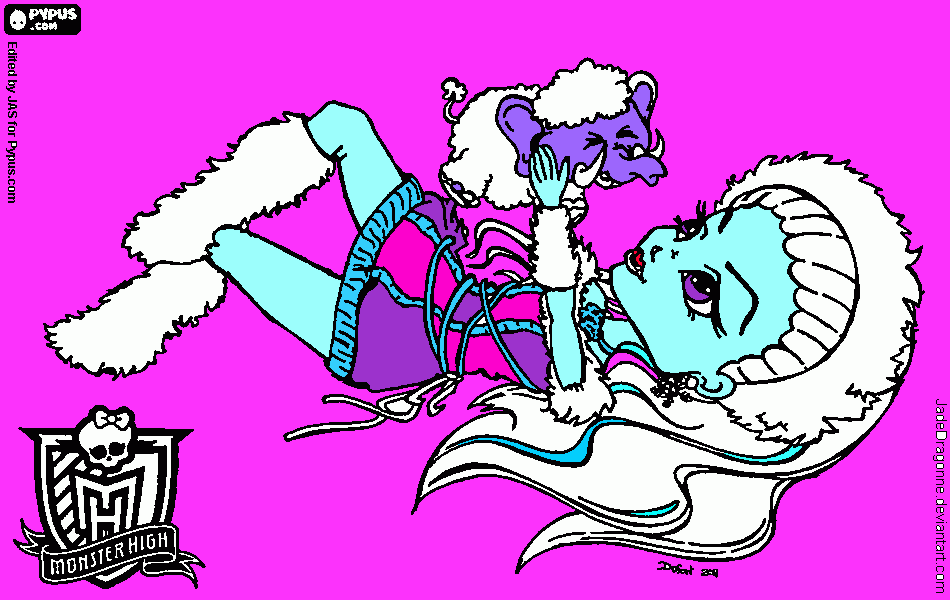 Abey coloring page