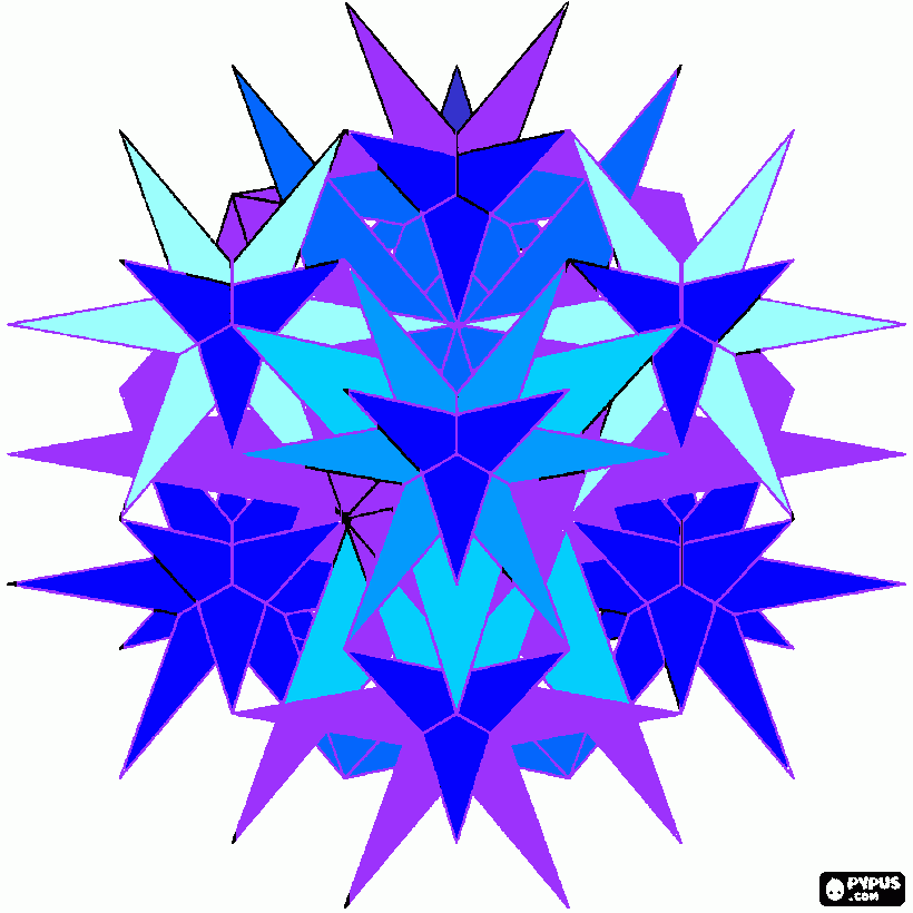 abstract art coloring page