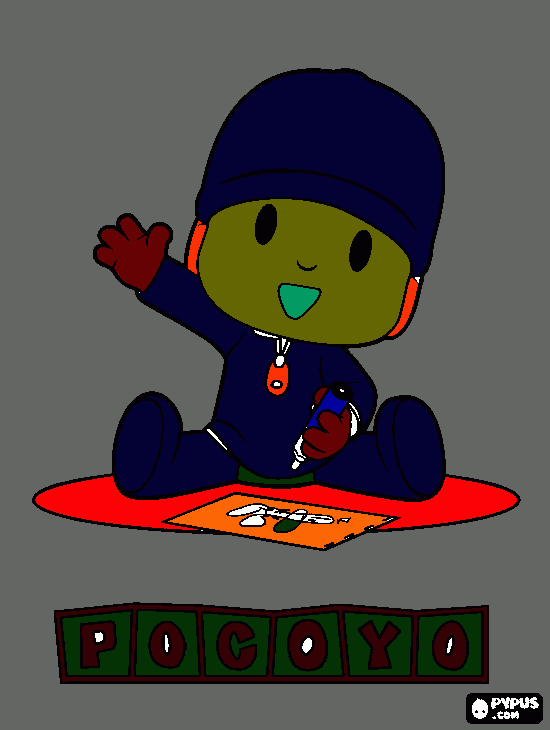 adi and bincu coloring page