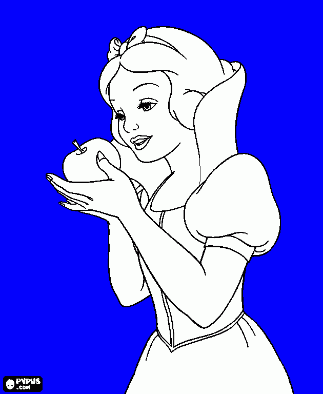 Alba ca zapada coloring page