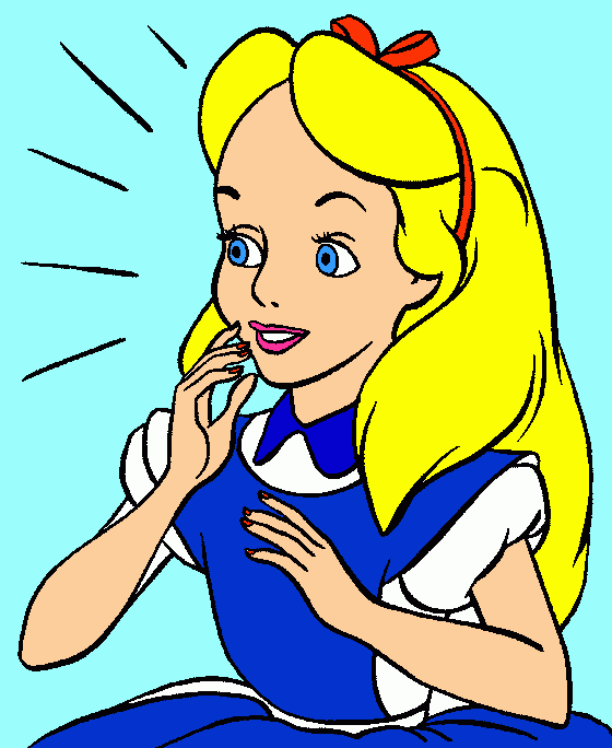 Alicia coloring page