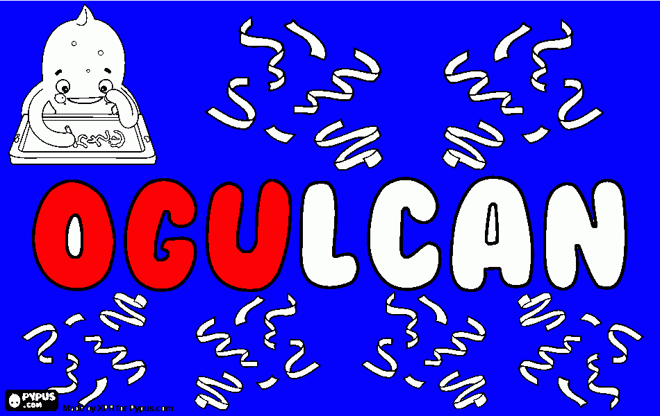 All-American Ogulcan coloring page
