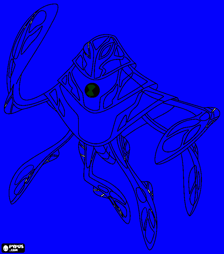 ampfibian coloring page