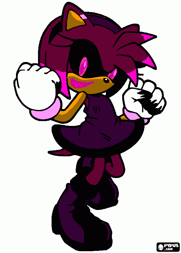 Amy.Burst coloring page