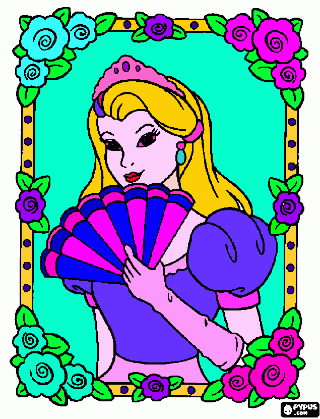 ana  coloring page
