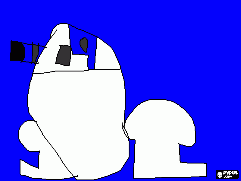 angry birds star wars r2d2 coloring page