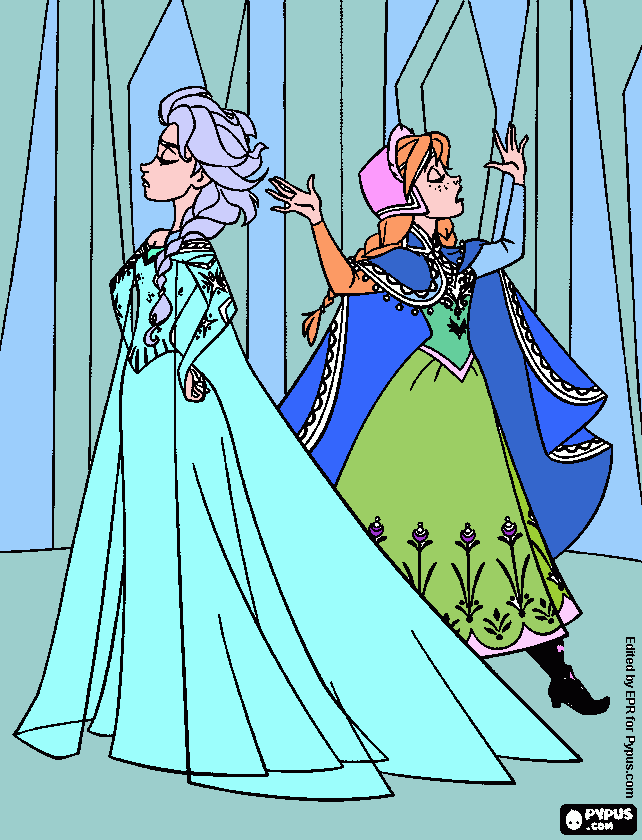 angry sisters coloring page