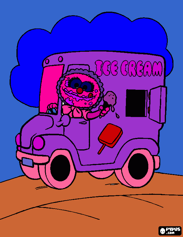 animal good bye bye coloring page