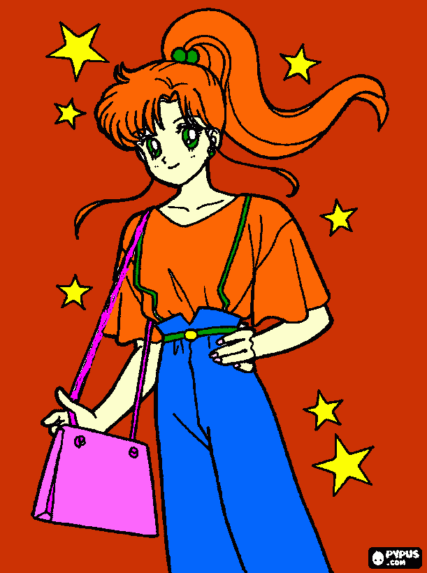 Annie coloring page