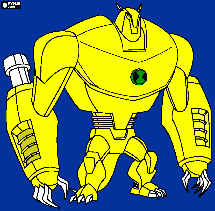 Armodrillo coloring page