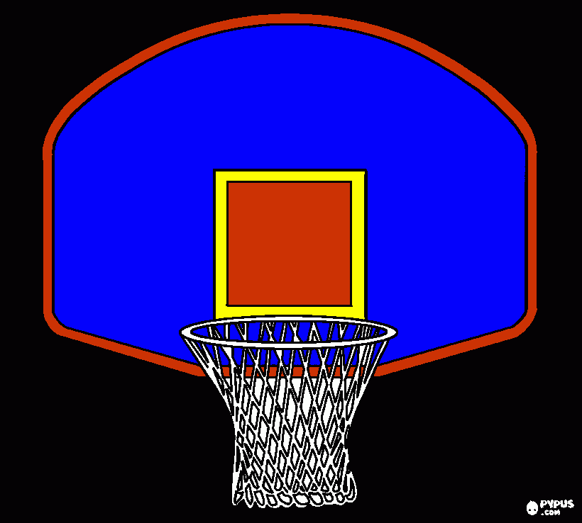 b-ball coloring page
