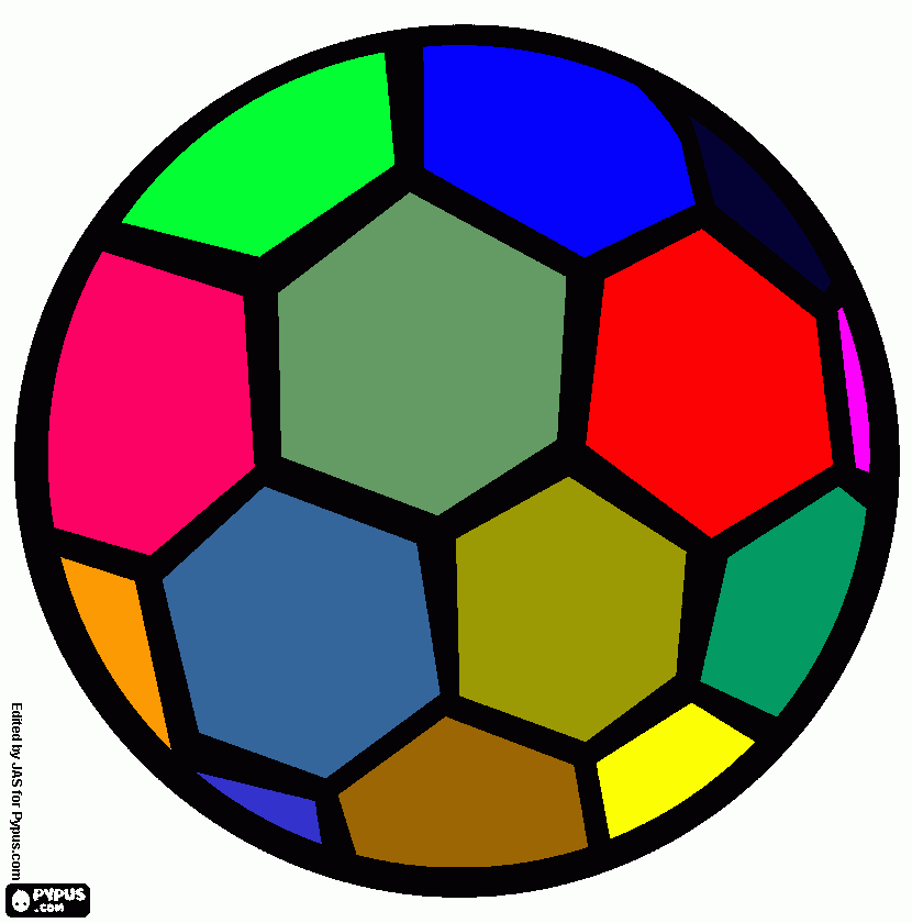 BALL coloring page