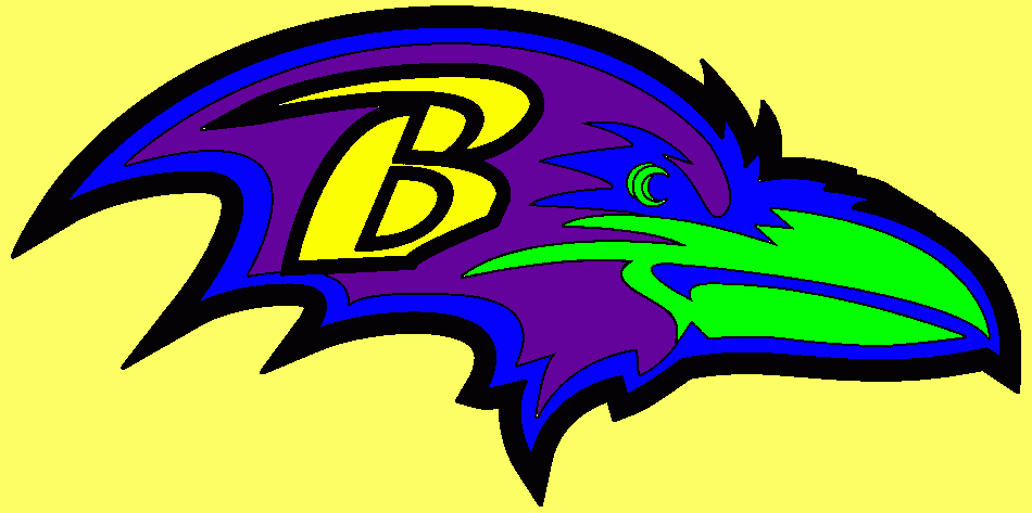 BALTIMORE RAVENS coloring page