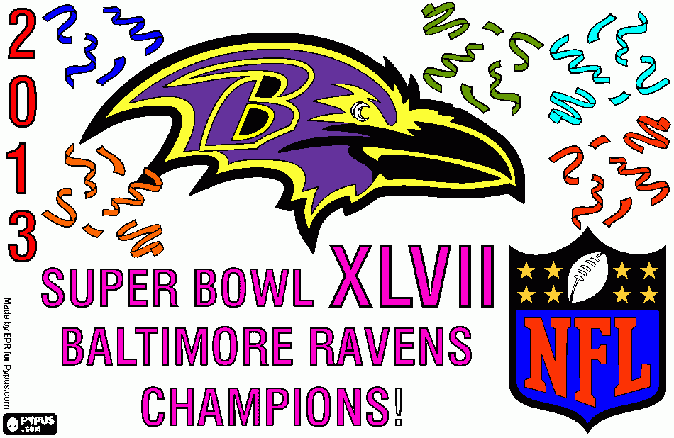 baltimore coloring page