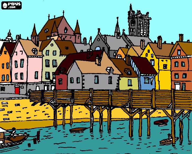 barbican coloring page