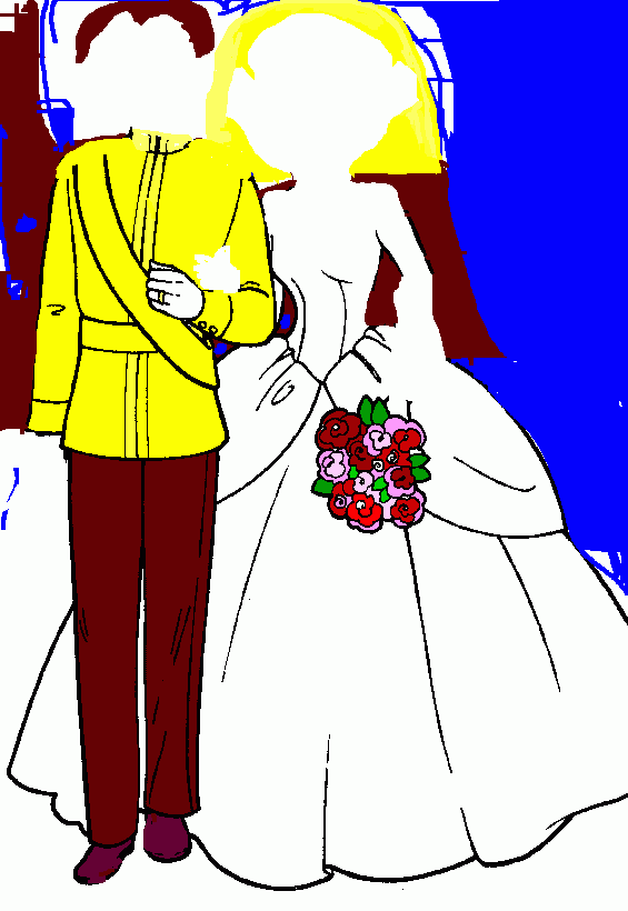 barbie wedding princess bride coloring page