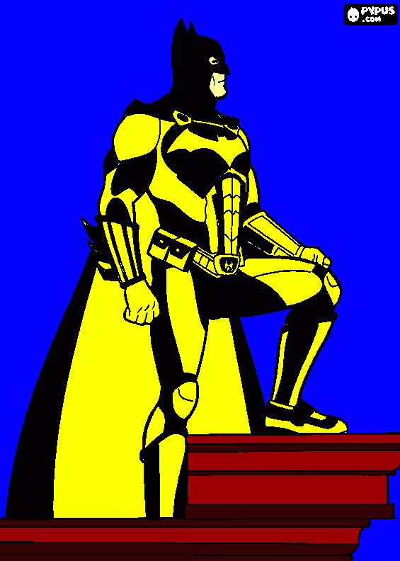 Batman 2 coloring page