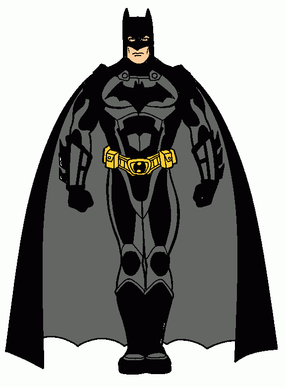 Batman tegning. coloring page