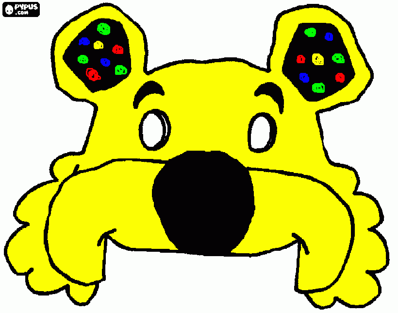 Bear Ears Coloring Page Printable Bear Ears