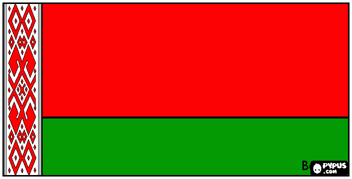 Belarus coloring page