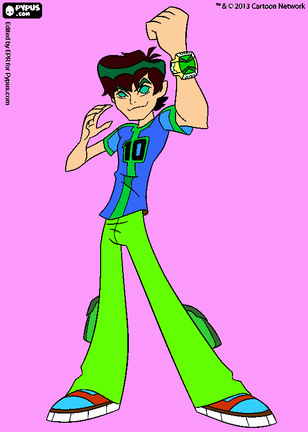 Ben 10 - 26 Nov 2014 coloring page