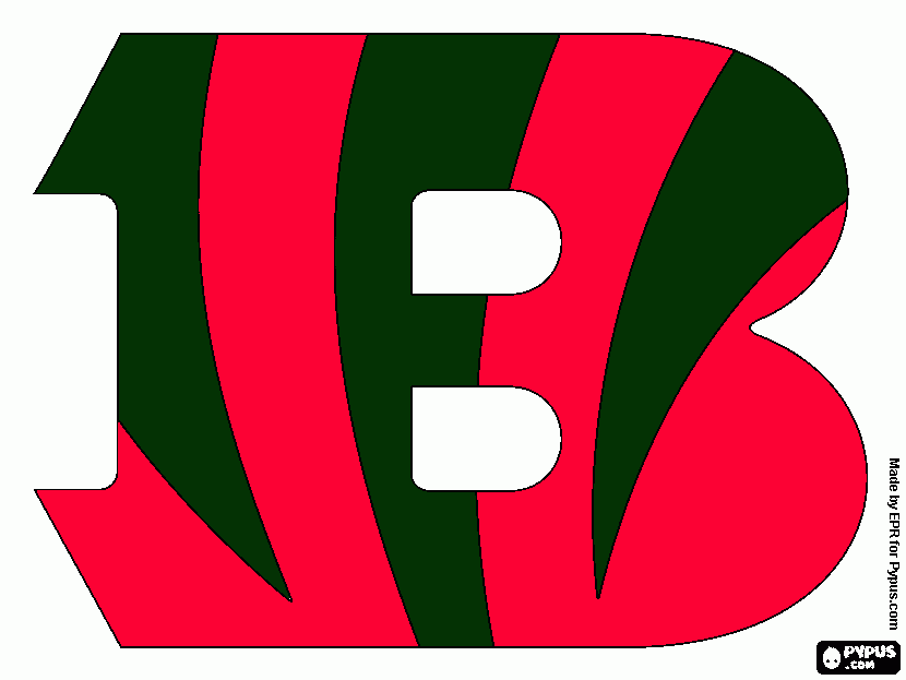 bengals coloring page
