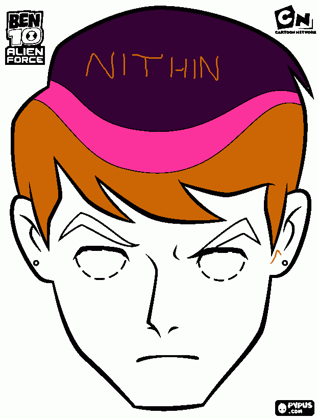 Benton coloring page