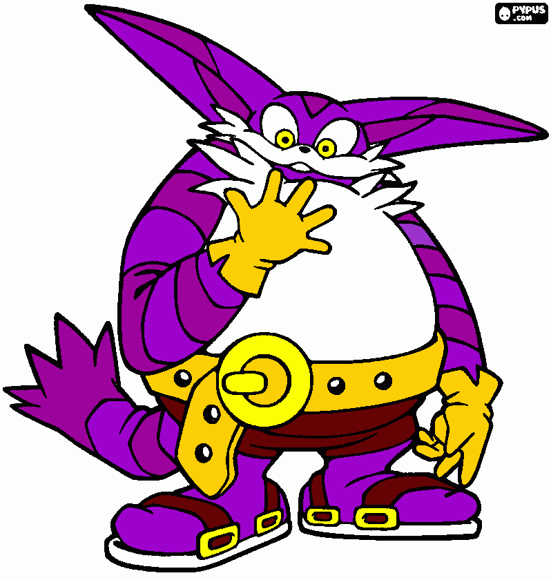 big coloring page