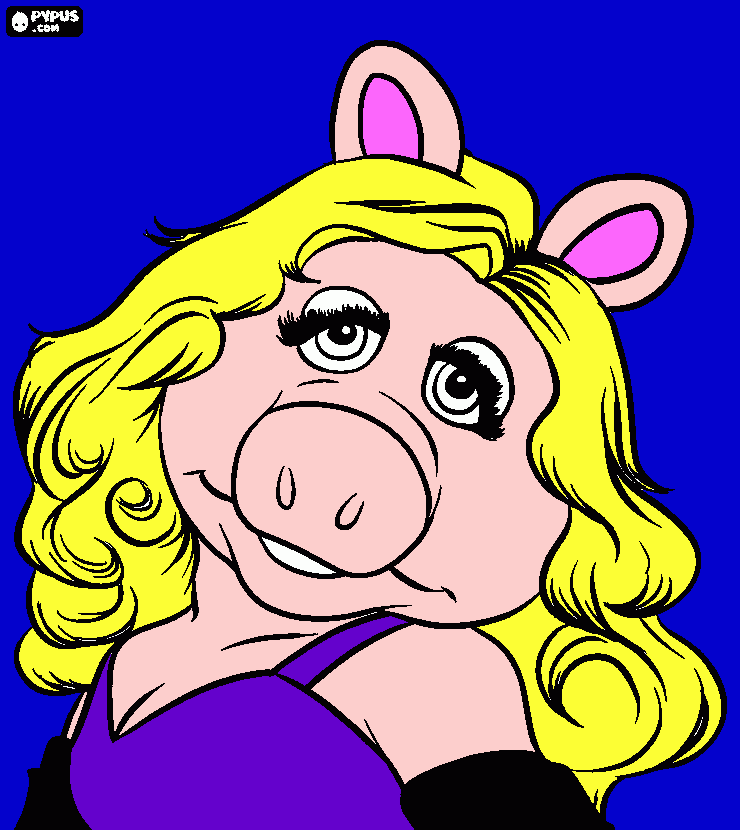 Bingo Grandma coloring page