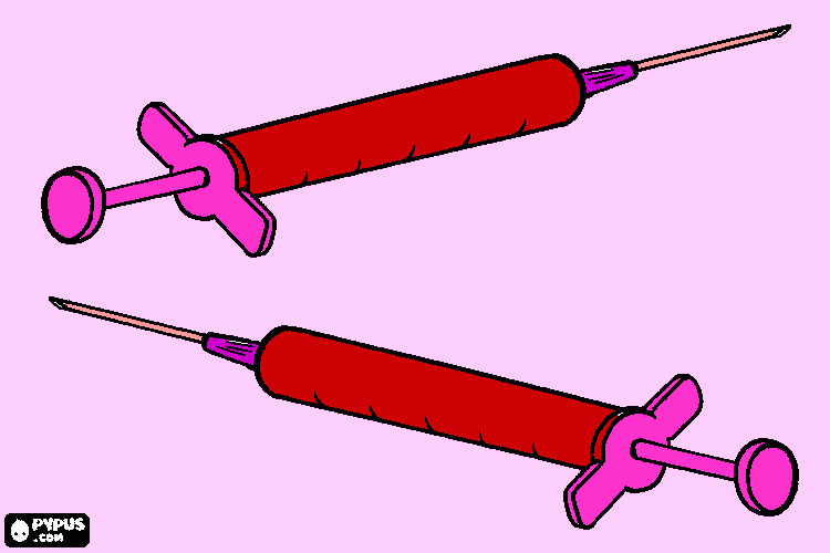 blood test coloring page