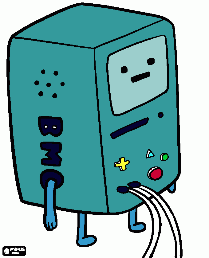 blooop coloring page