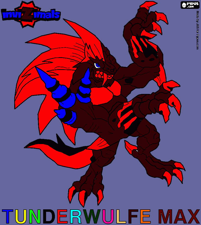 blur coloring page