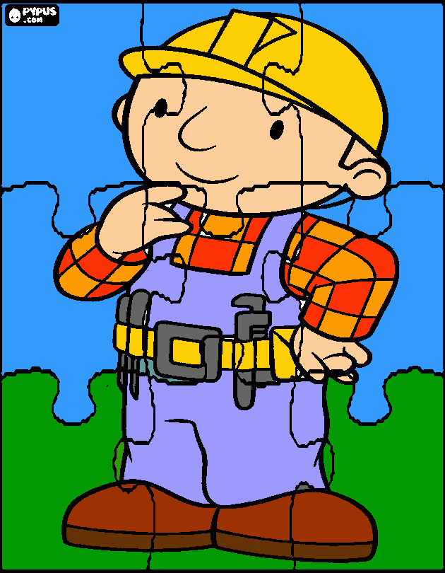 Bob Graditelj coloring page