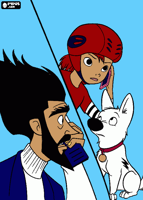 bolt coloring page