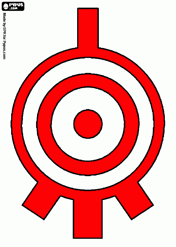 Brody's logo coloring page
